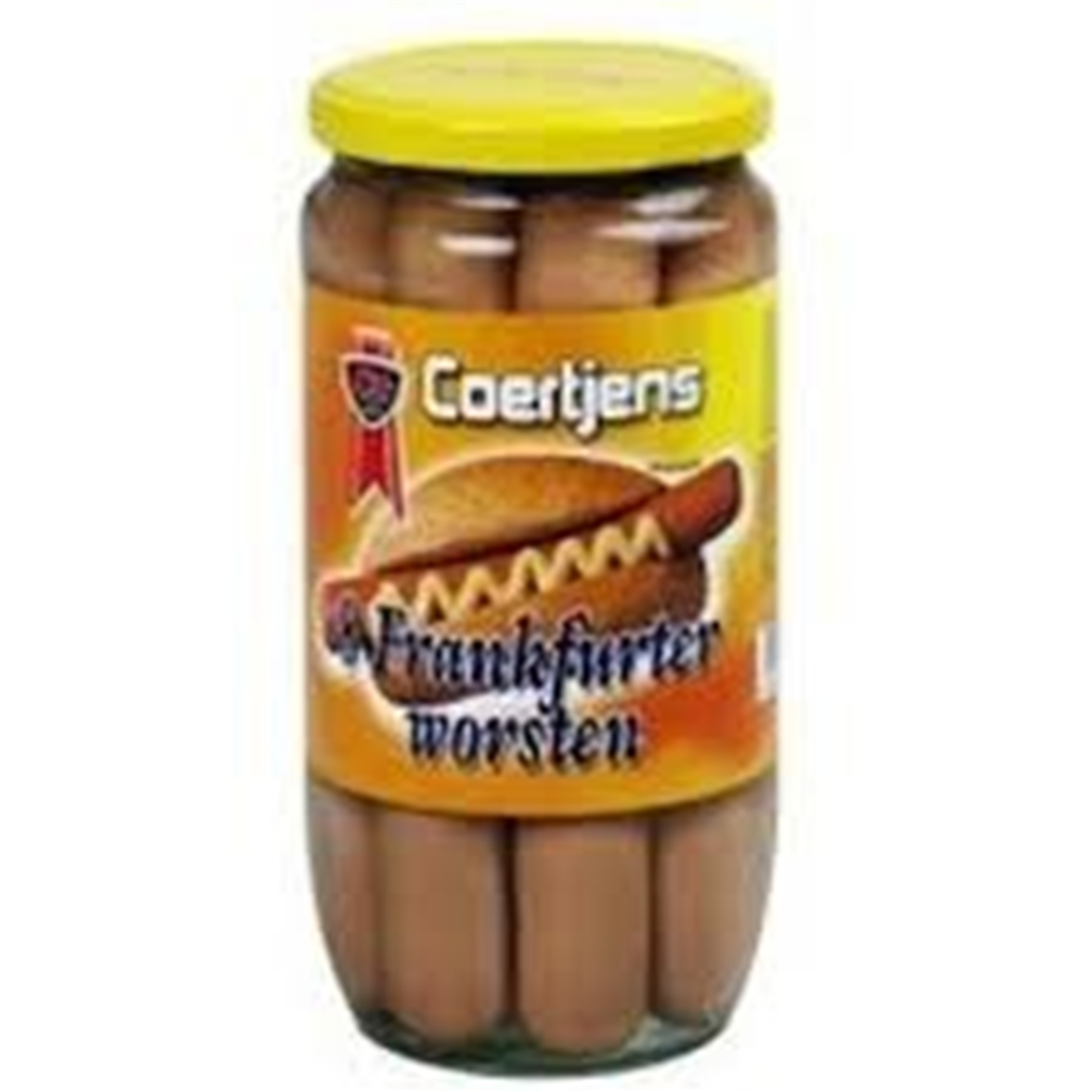 Coertjens Frankfurter worsten glas 8x60g