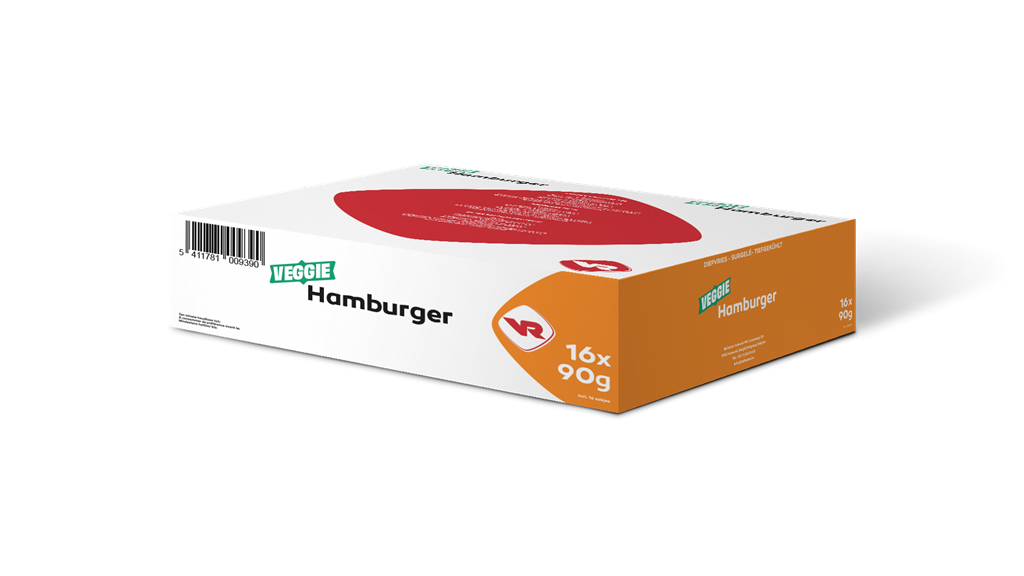 Vanreusel hamburger veggie 16x90g