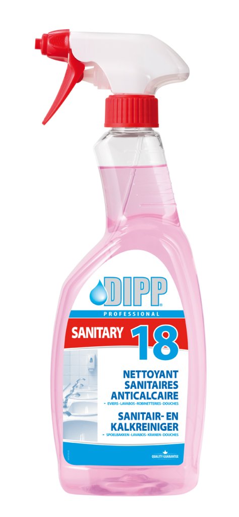 Dipp (18) nettoyant sanitaires anticalcaire -750ml-