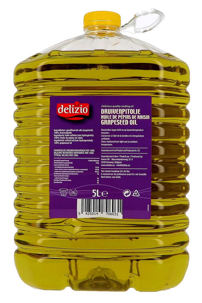 Delizio huile de pépins de raisin 5L