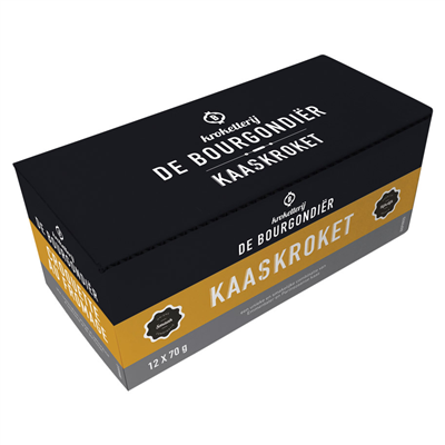 De Bourgondier kaaskroket 12x70g