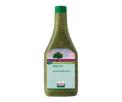 Verstegen Huile d'épices aux herbes vertes et à l'ail pure 870ml