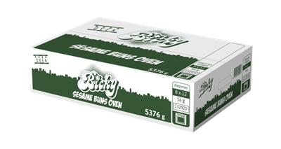 Bicky sesam buns broodjes 12x56g