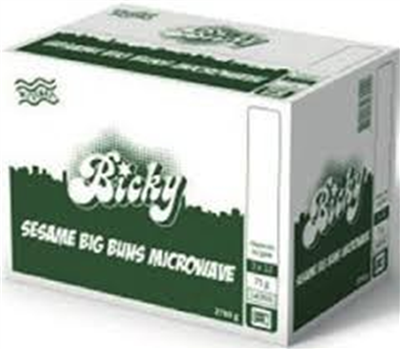 Bicky big buns sesam microwave 3x15x74g