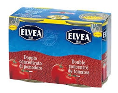 Elvea Concentrate de tomates Elvea 1/2L 400g