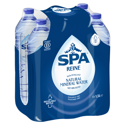 Spa reine plat 6x1.5L