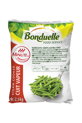 Bonduelle Haricots verts extra fin minute 2.5kg