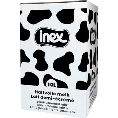 Inex Sachet de lait demi-écrémé 10L