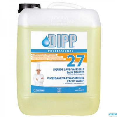 Dipp (27) liquide lave-vaisselle eaux douces -10L-