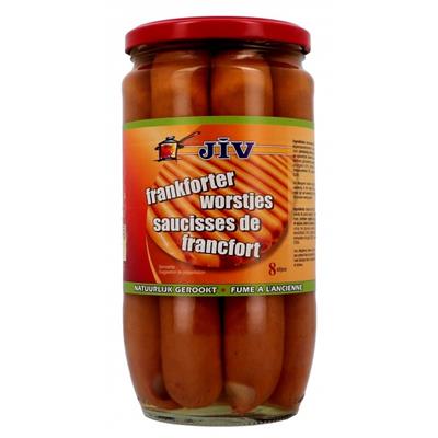 Jiv saucisses de franckfort 8x60g