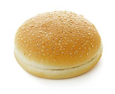 Pastridor (2036) hamburger big bun sesam ø12,3cm 24x82g