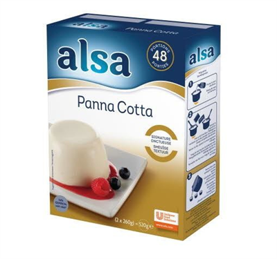 Alsa Panna cotta 2x260g