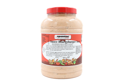 Spuntini bourgy burgersaus pet 3L