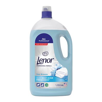 Lenor professional sea breeze blauw 4L dosis 200