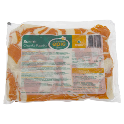 Saladpack rood (surimi chunks) 1kg