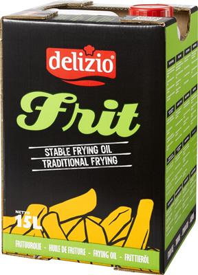 Delizio Frit frituurolie (groen) 15L