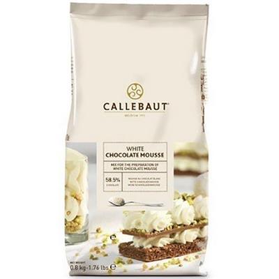 Callebaut chocolade mousse wit 800g