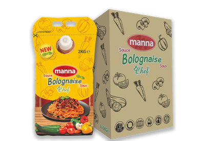 Manna bolognaise chef pouch 2kg