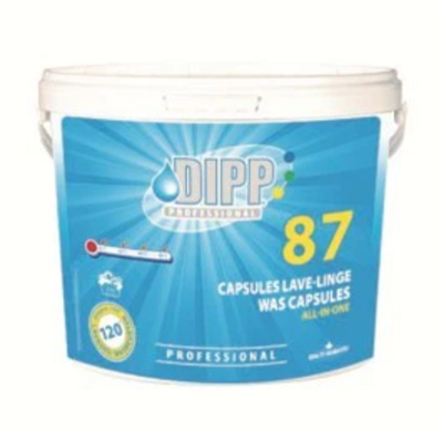 Dipp (87) capsules de détergent 120stk