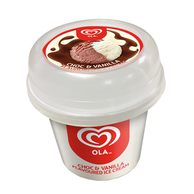 Ola (74417) mini cup choco/vanille 60x70ml