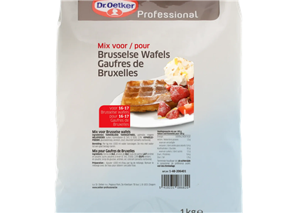 Dr. Oetker Brusselse wafelmix 1kg