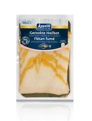 Gerookte Heilbot Voorgesneden /Kg