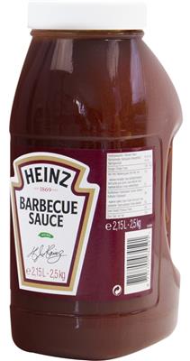 Heinz barbecuesaus 2x2,15L