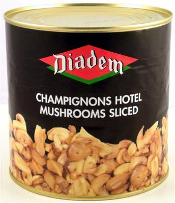 Diadem champignons gesneden hotel 1/1