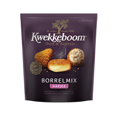 Kwekkeboom oven borrelmix hapjes 260g