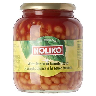 Noliko haricots blancs à la sauce tomate 680g