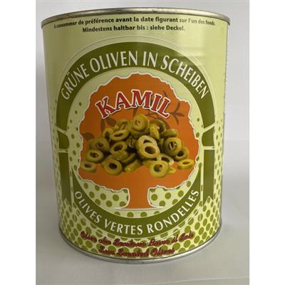 Kamil olives vertes en tranches 3kg