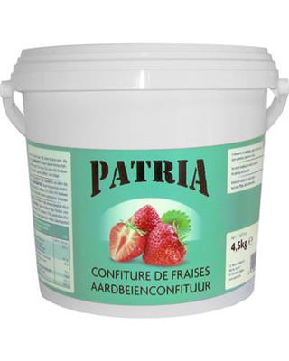 Patria confiture aardbeien 35% emmer 4,5kg