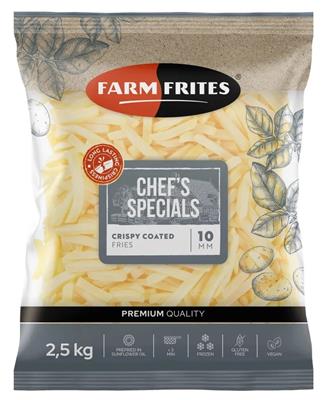 Farm Fr. Crispy Coated Fries 10mm 5x2,5kg