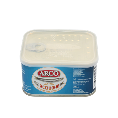 Arco ansjovisfilet gestrekt zonnebloemolie 600g