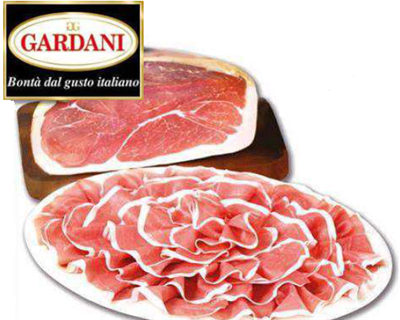 Gardani prosciutto crudo Parma (+/- 7,57kg) /kg